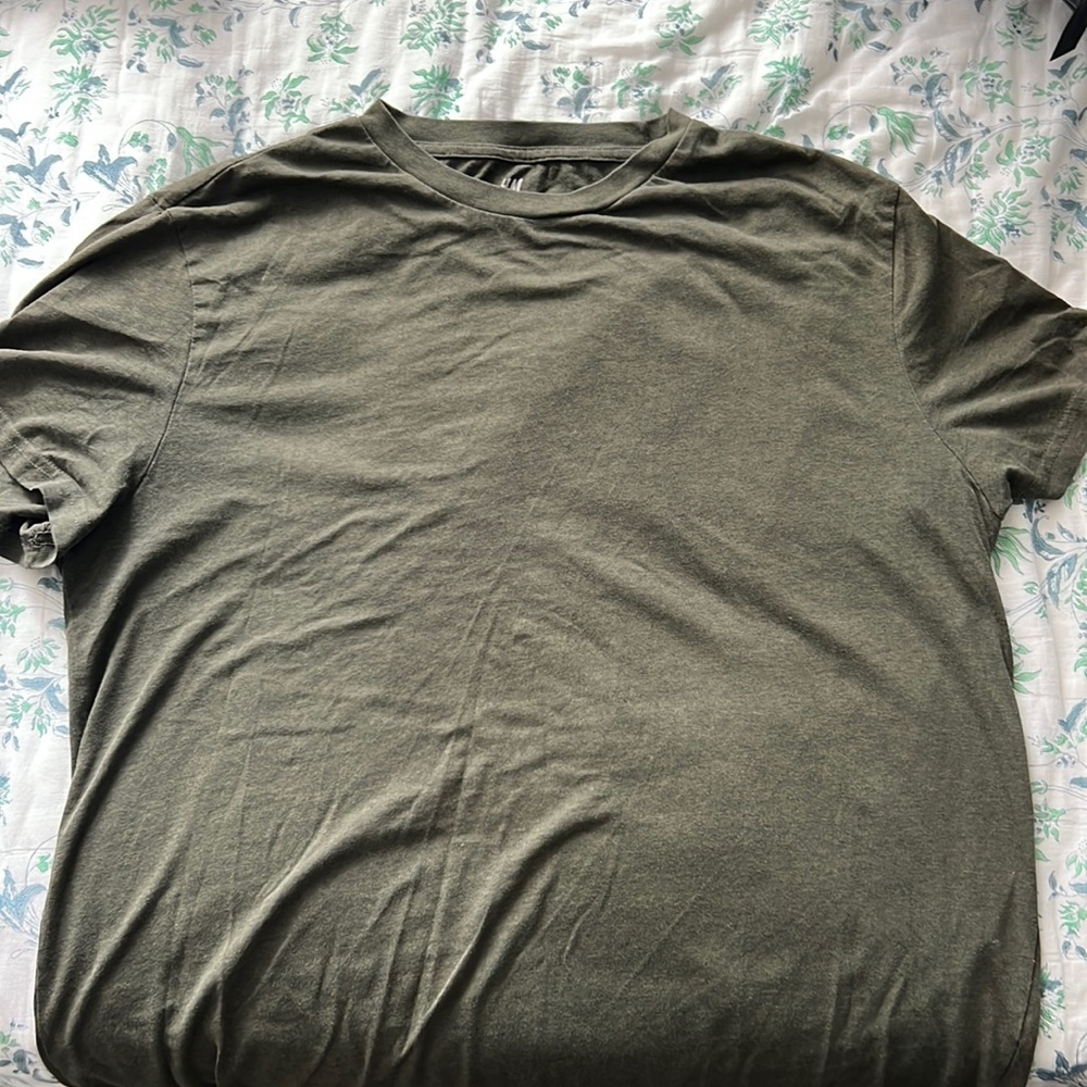 H&M Coupe Longue Olive Green - Large
